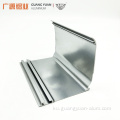 Powder Rail Aluminium Curtain Coated